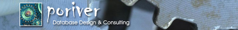 poriver Database Design and Consulting logo